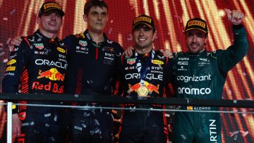 LIVE: Reaction as Red Bull dominate in Saudi, Alonso loses podium