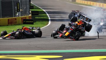 Sergio Perez shatters Mexican hearts in dramatic F1 crash