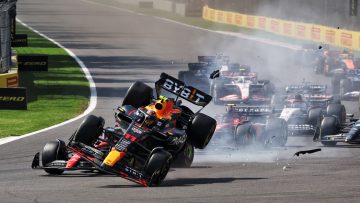Brundle reveals extra damage caused by Perez crash