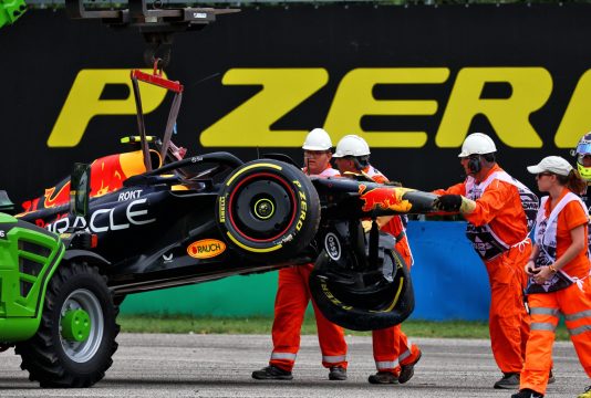 Perez Crash Hungary