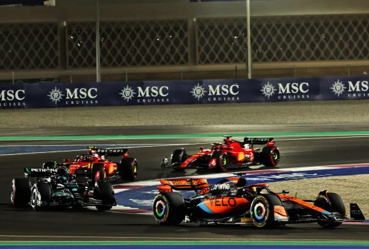 Piastri Russell Leclerc Sainz Qatar