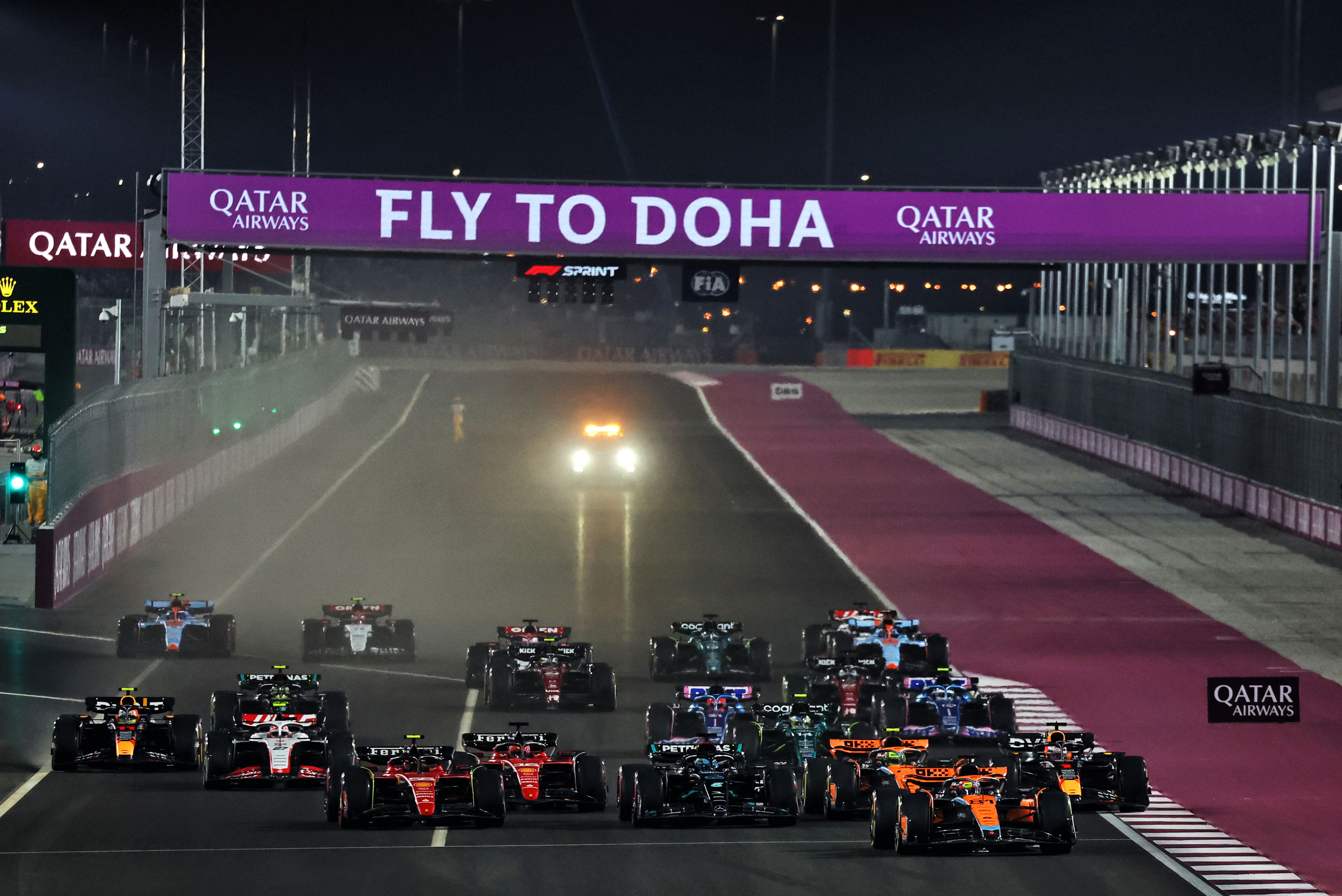 Qatar Race Start