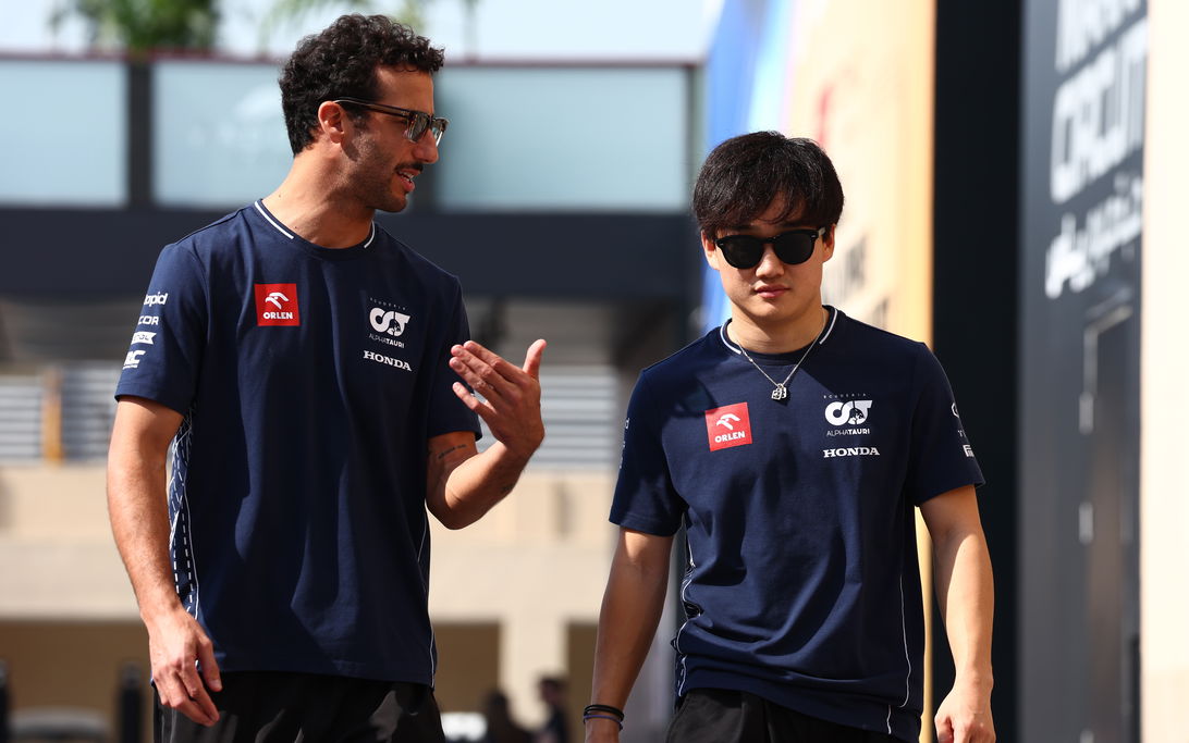 Ricciardo Tsunoda Abu Dhabi