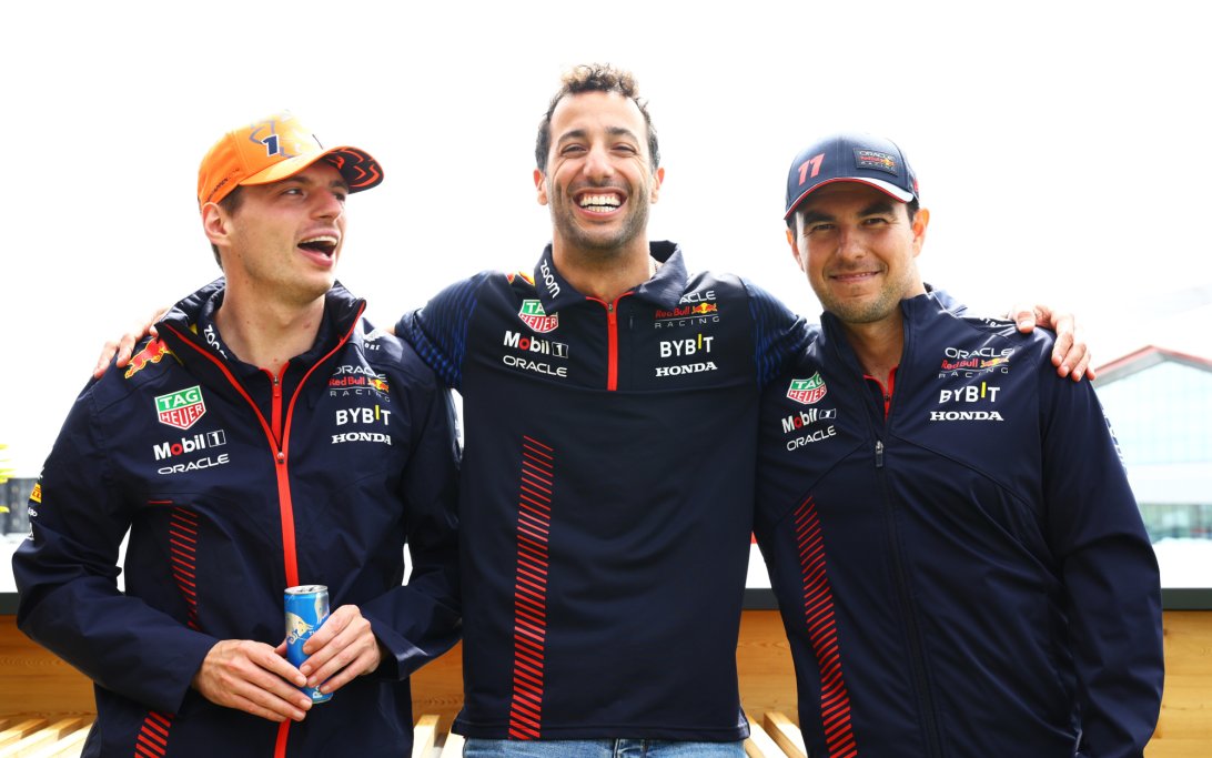 Ricciardo Perez Verstappen