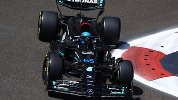 Russell fastest in red-flagged first Miami Grand Prix practice