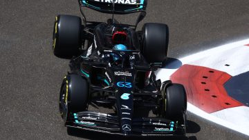 Russell fastest in red-flagged first Miami Grand Prix practice