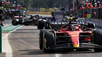 Startopstelling Formule 1 GP van Italië 2023