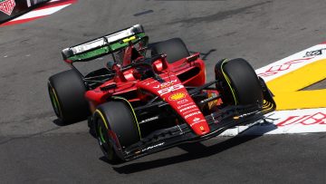Sainz leads Alonso in double red-flagged Monaco FP1