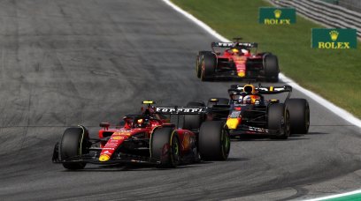 Verstappen Sainz Leclerc Italy