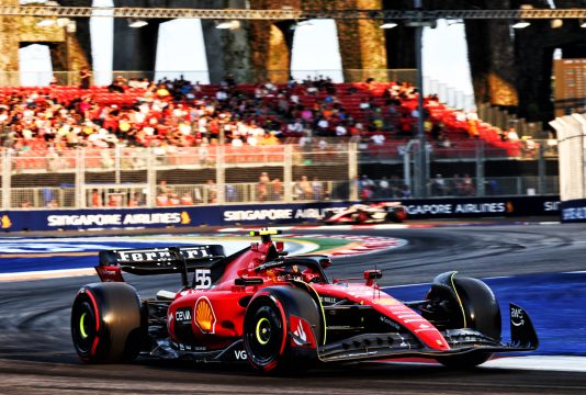 Sainz Singapore Friday