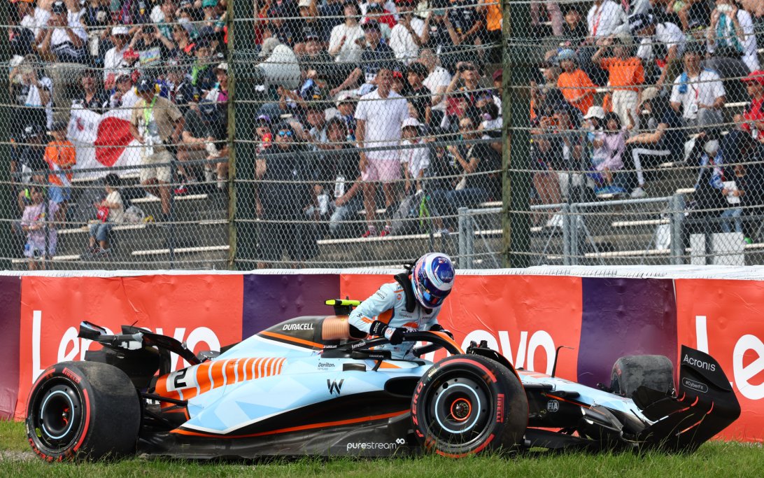 Sargeant crash Japan