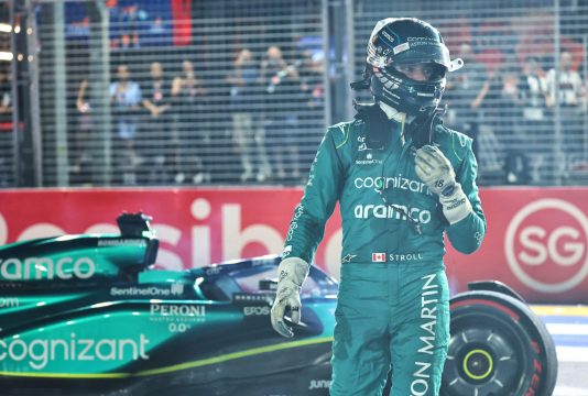 Stroll crash Singapore