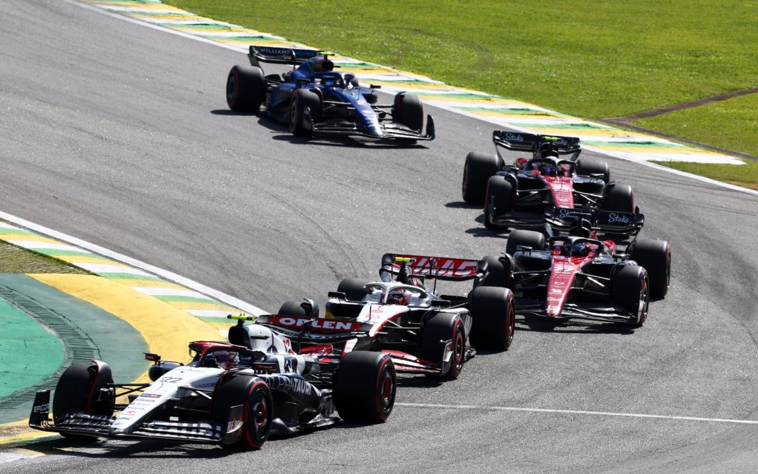 Tsunoda Hulkenberg Zhou Bottas Brazil