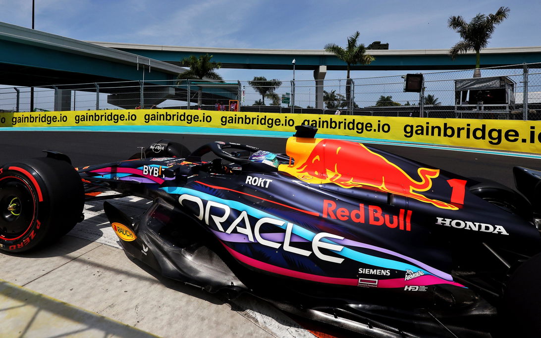 Red Bull Max Verstappen Miami GP Practice 1