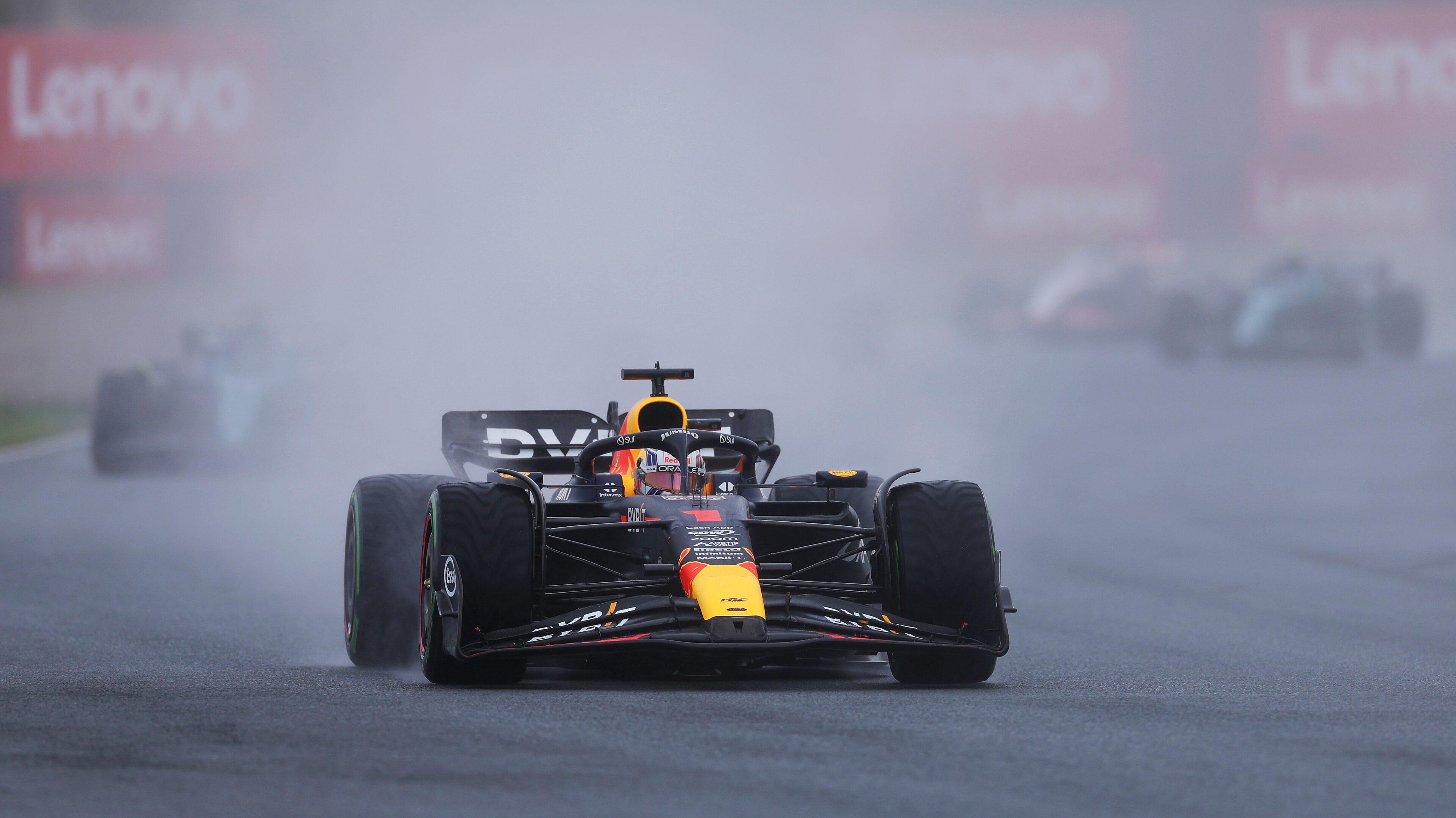 Verstappen Zandvoort Sunday wet