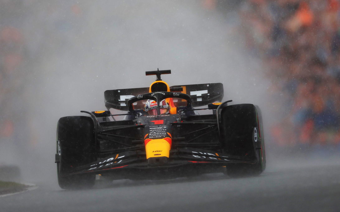 Verstappen Zandvoort Sunday wet