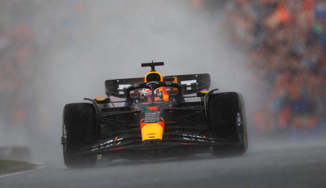 Verstappen Zandvoort Sunday wet