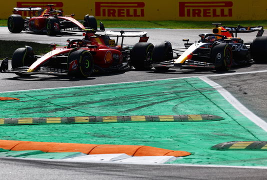 Verstappen Sainz Italy 2023