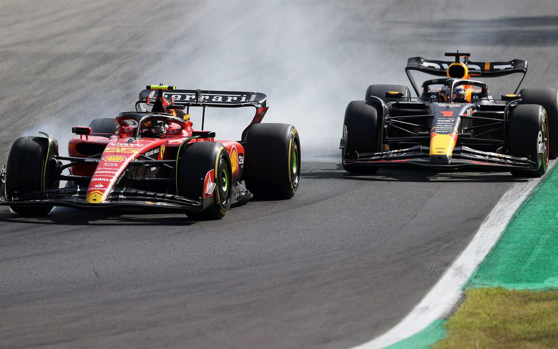 Verstappen Sainz Italy