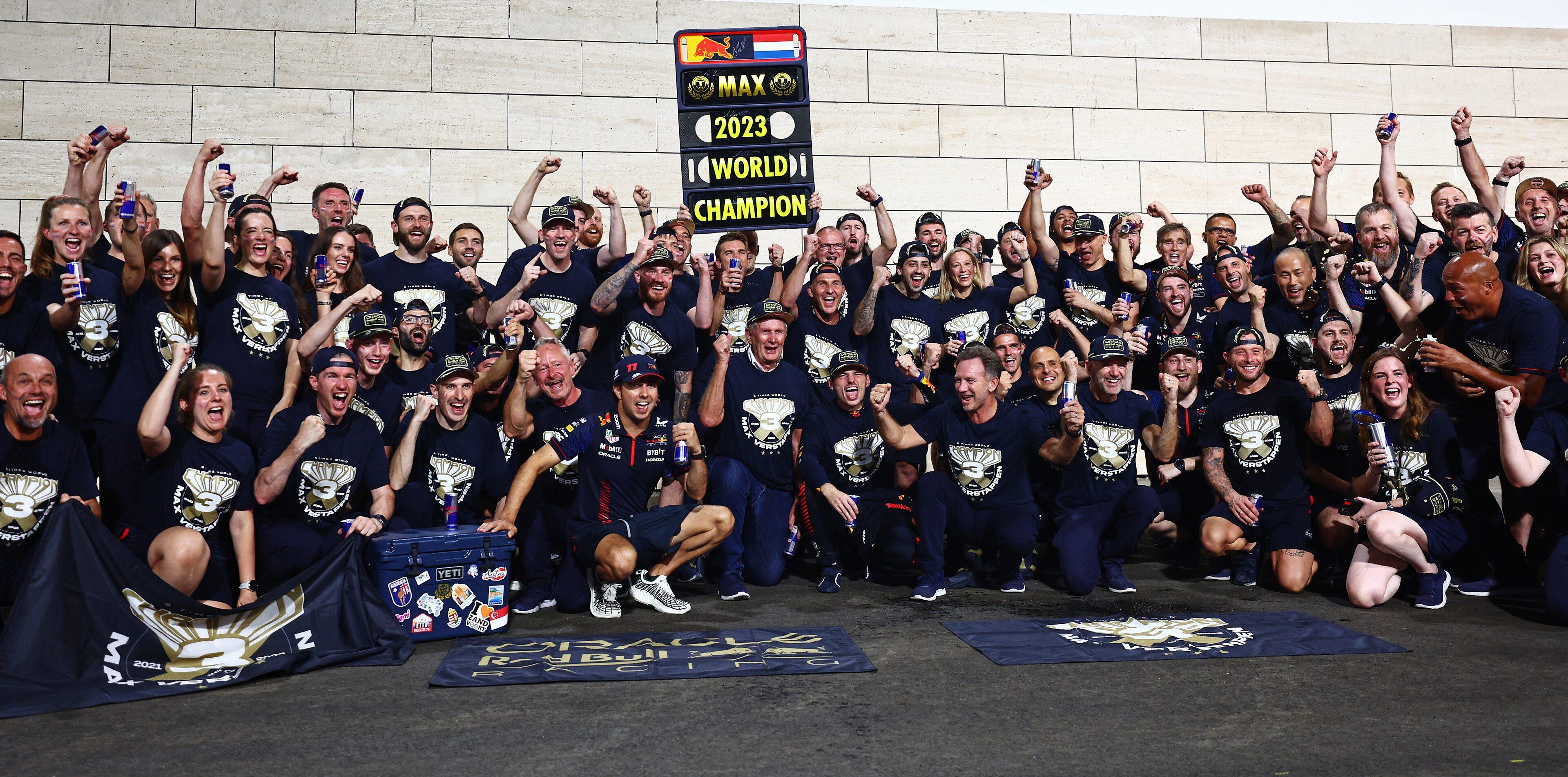 Verstappen champion Red Bull qatar