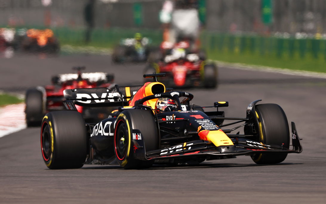 Verstappen Leclerc Sainz Mexico