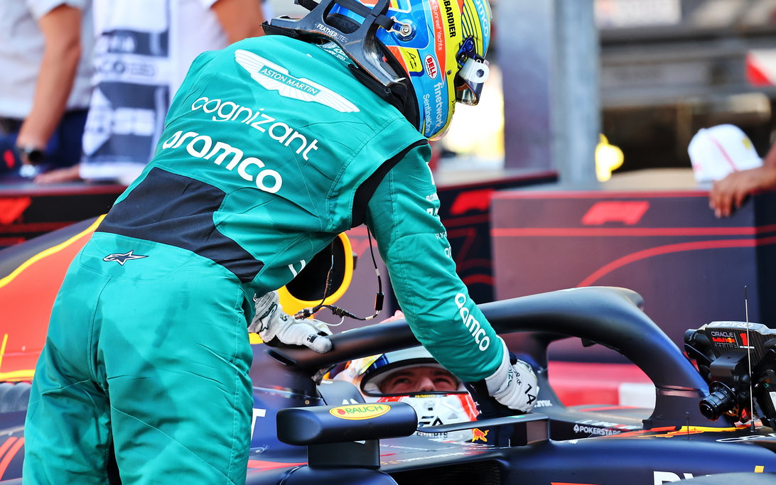 Verstappen Alonso Monaco 2023