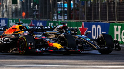 Verstappen Russell Baku Sprint