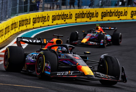 Verstappen Perez Miami