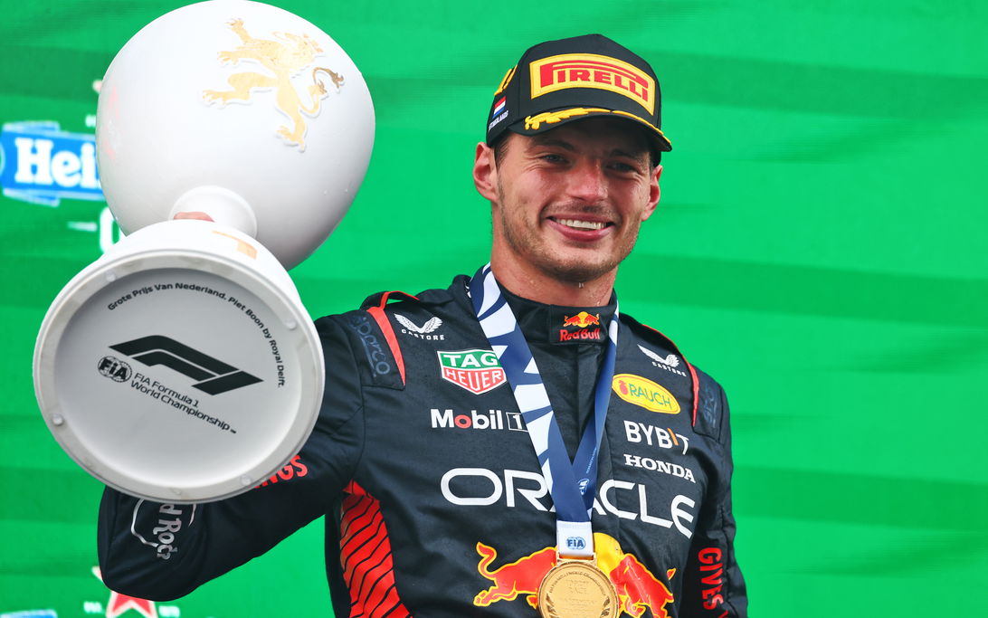 Verstappen Zandvoort podium