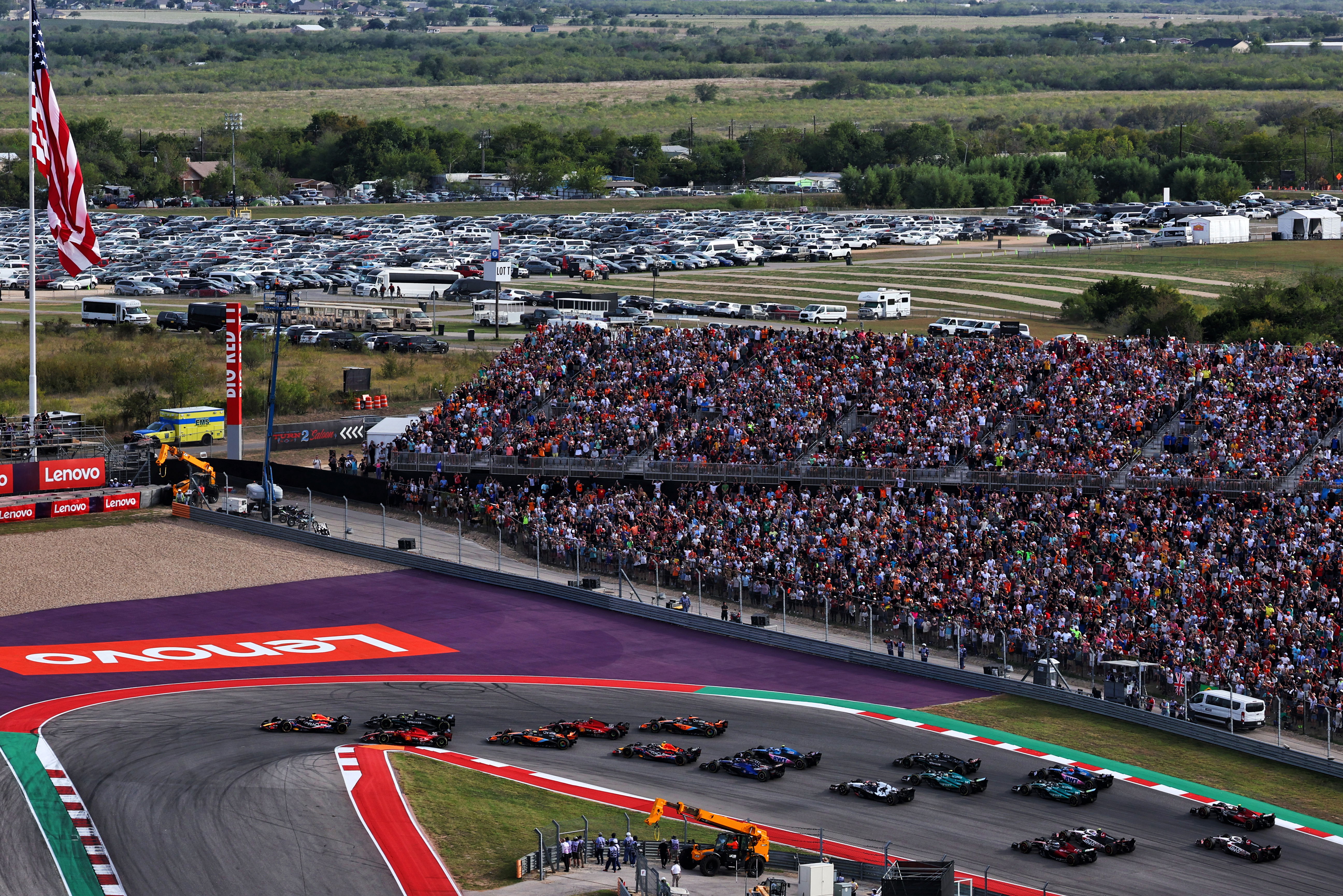 Verstappen race start US