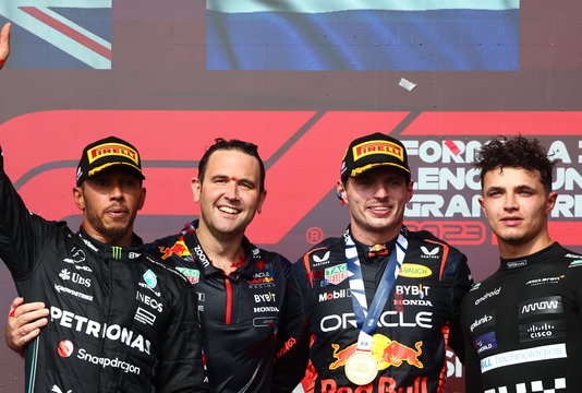 Verstappen Hamilton Norris US 2023