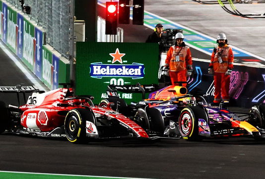 Leclerc Verstappen Las Vegas