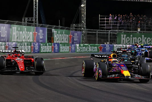 Verstappen Leclerc Las Vegas