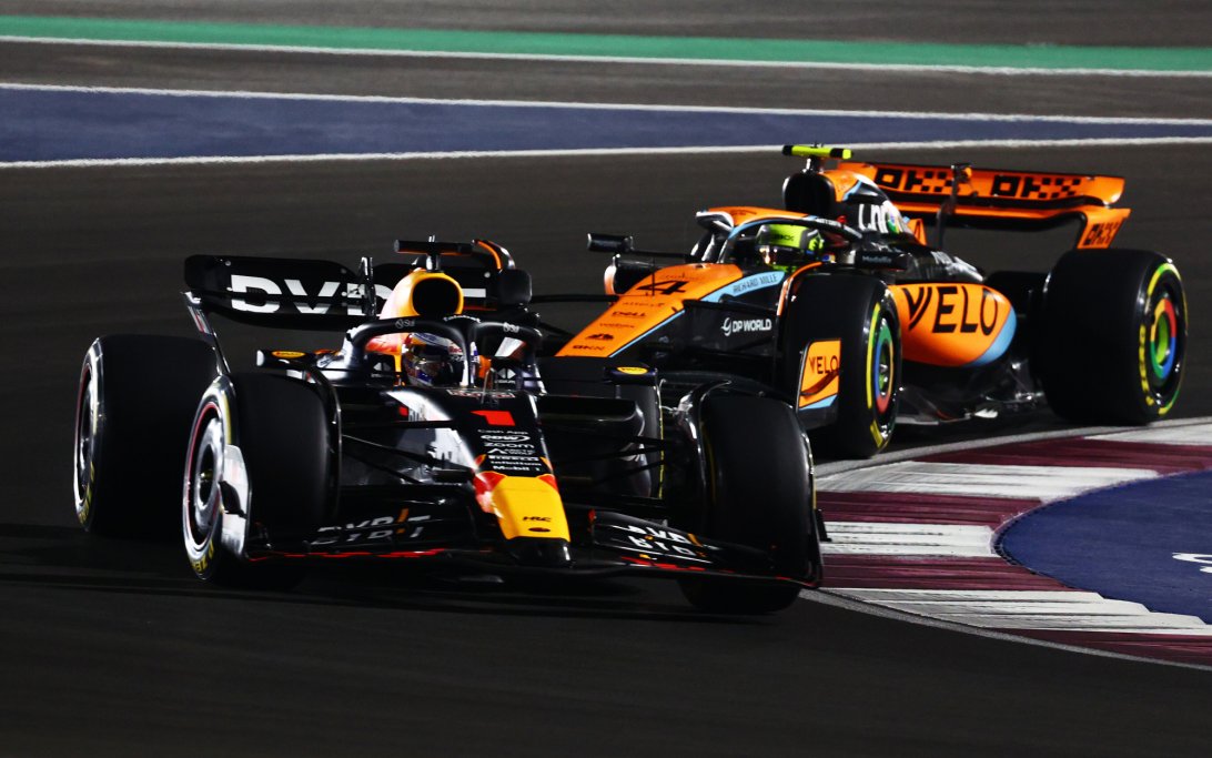 Verstappen Norris Qatar