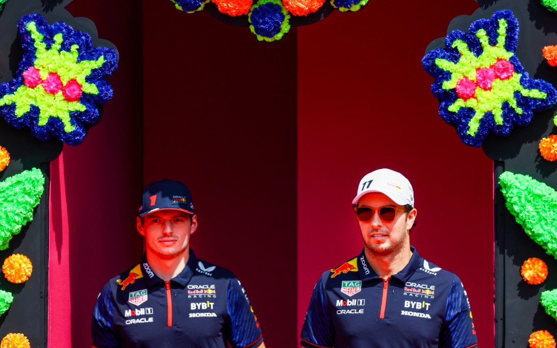 Verstappen Perez Mexico