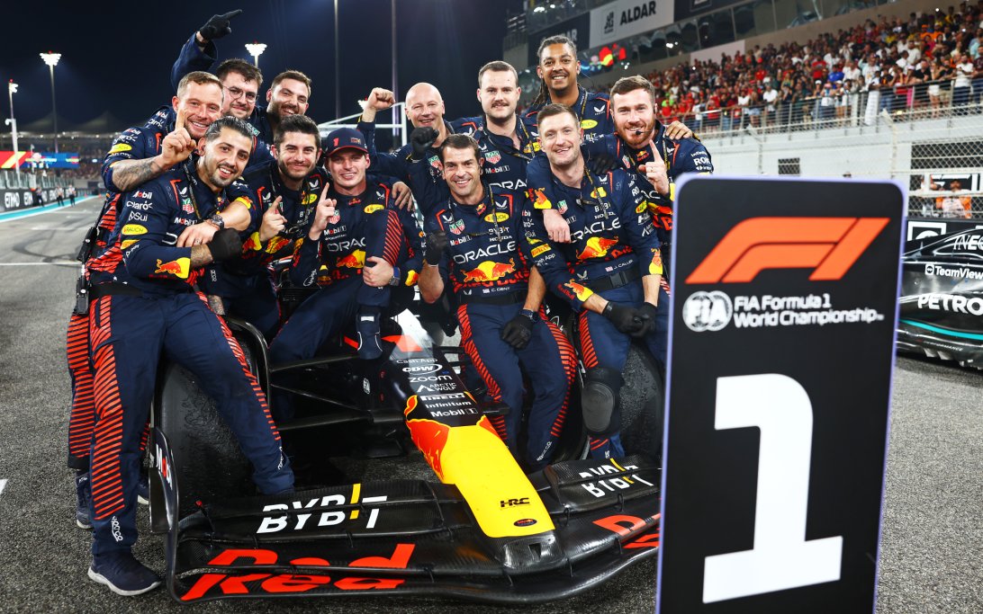 Verstappen win Abu Dhabi 2023