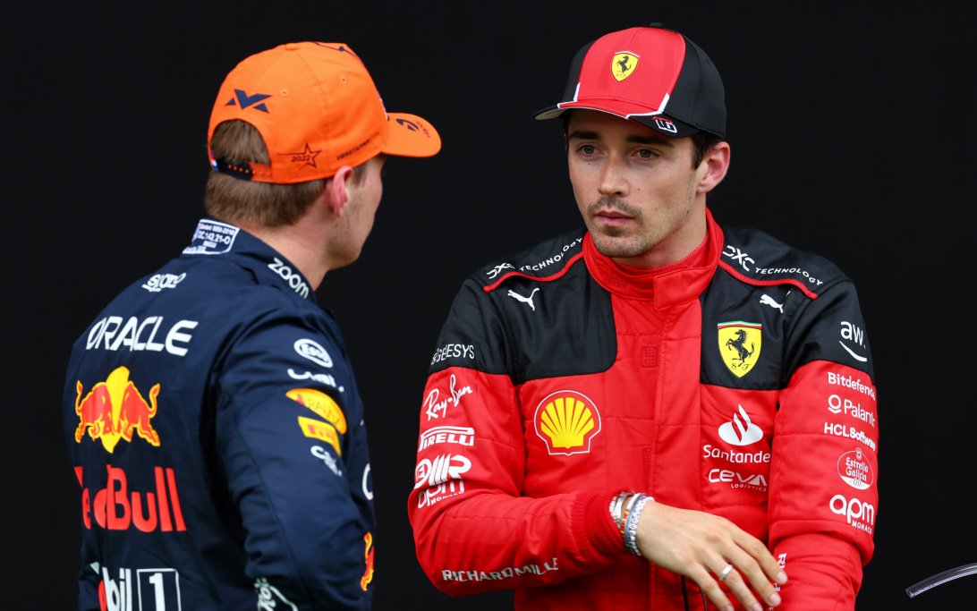 Verstappen Leclerc Austria