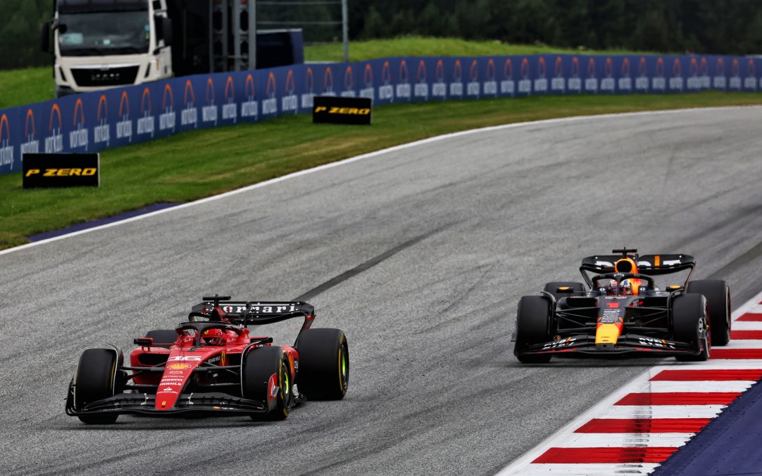 Verstappen Leclerc Austria