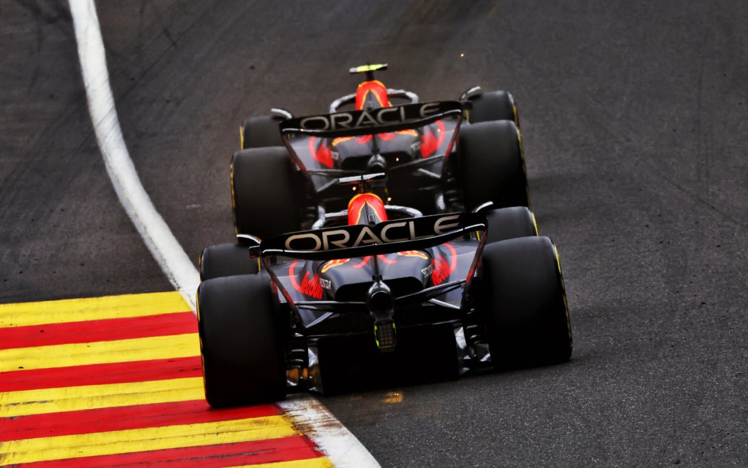 Verstappen Perez Belgium