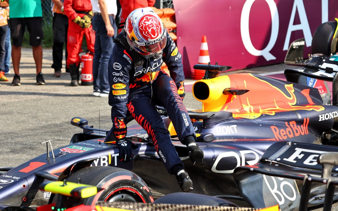 Verstappen Italy Q