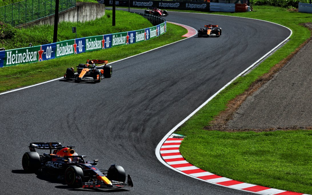 Verstappen Norris Piastri Japan