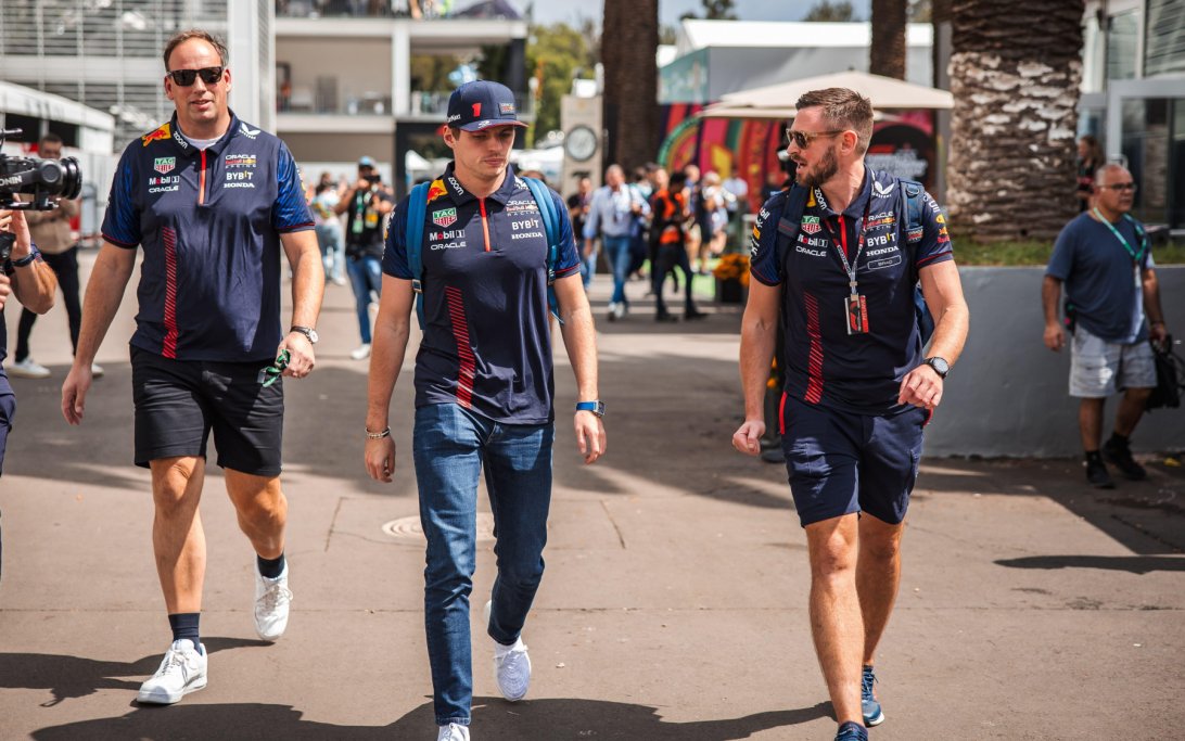 Verstappen bodyguards Mexico