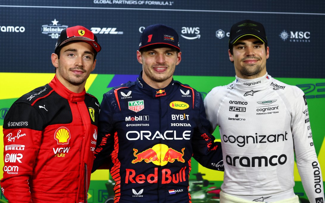 Verstappen Brazil pole