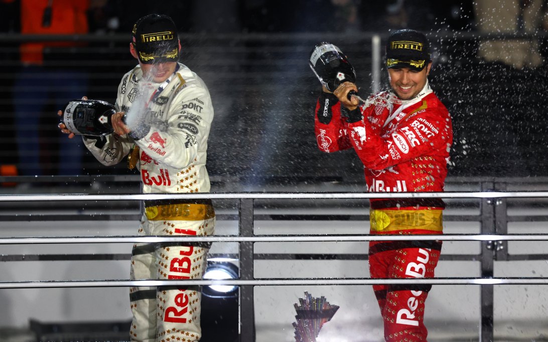 Verstappen Perez Las Vegas