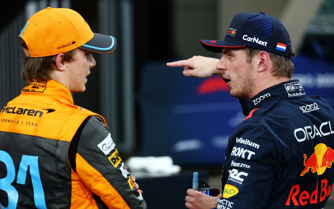 Verstappen Piastri Abu Dhabi