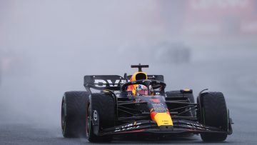 Verstappen equals F1 record after chaotic rain-hit Dutch GP