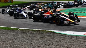 Verstappen storms to record-breaking win in thrilling Italian GP as Sainz third