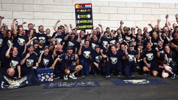 Red Bull scheef historie met unieke constructeurstitel
