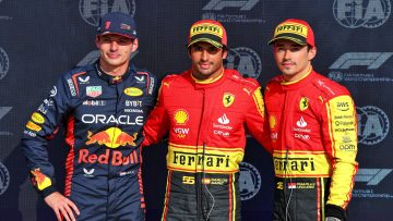 Samenvatting kwalificatie GP Italië: Sainz verslaat Verstappen nipt en laat Italiaanse fans genieten