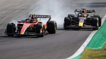 Verstappen Sainz Italy